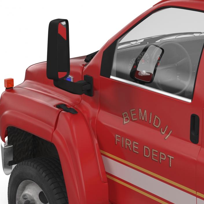 3D model Chevrolet Fire Truck