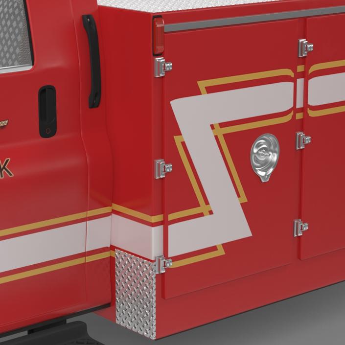 3D model Chevrolet Fire Truck