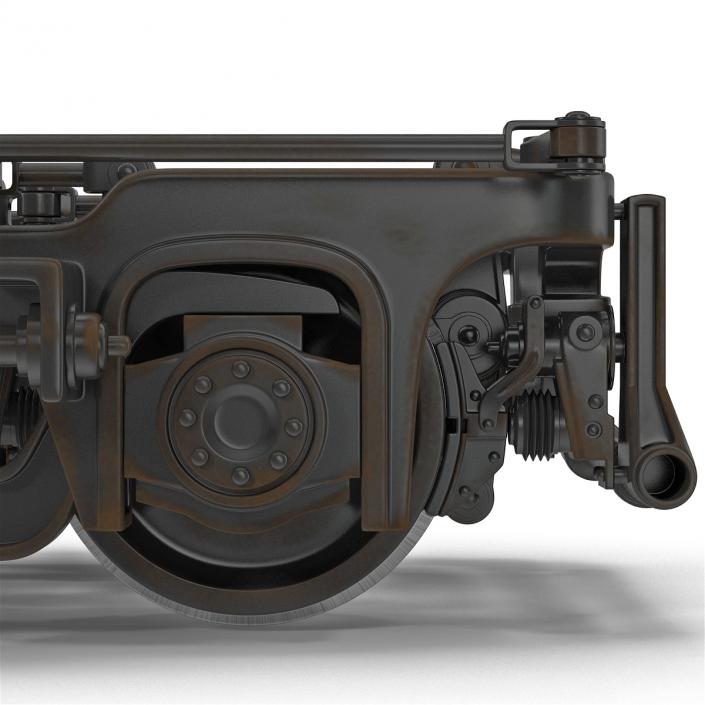 Train Wheels 3 3D model