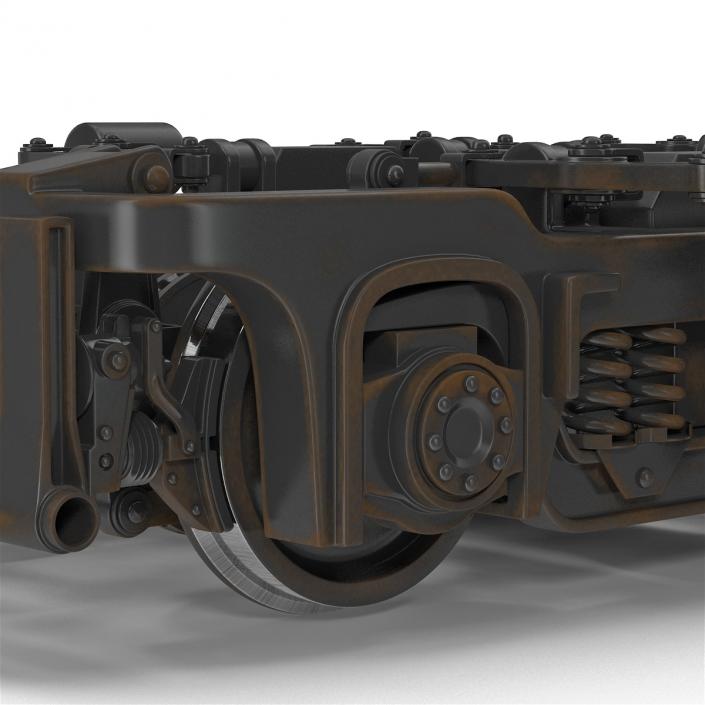 Train Wheels 3 3D model