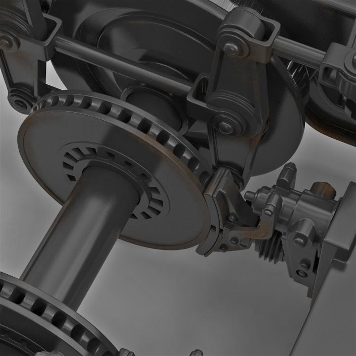 Train Wheels 3 3D model