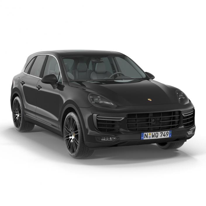 3D model Porsche Cayenne Turbo S 2015 Rigged