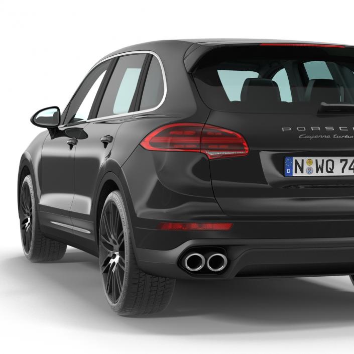 3D model Porsche Cayenne Turbo S 2015 Rigged