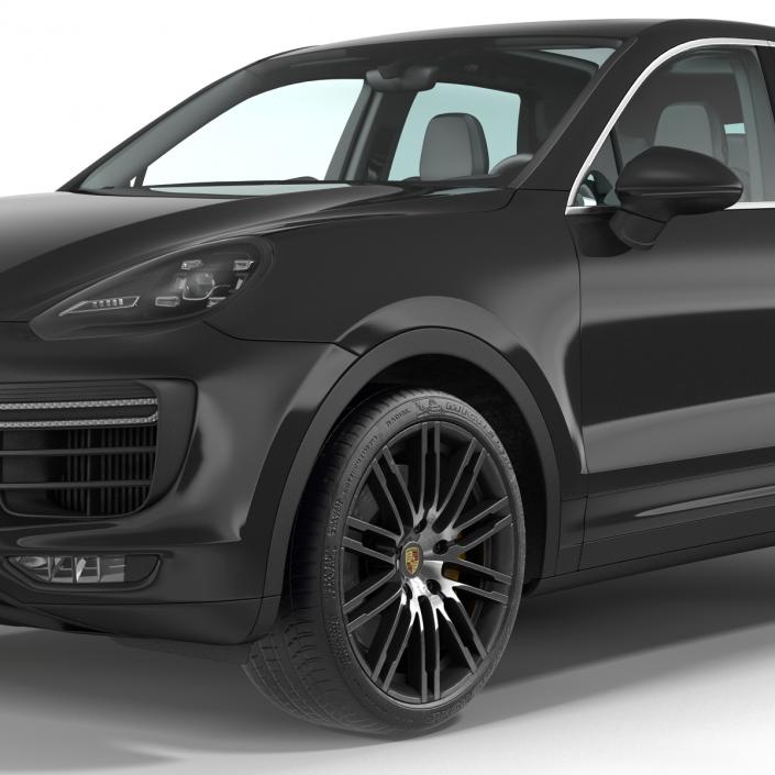 3D model Porsche Cayenne Turbo S 2015 Rigged