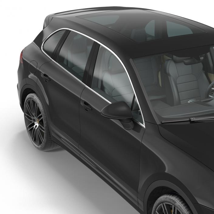 3D model Porsche Cayenne Turbo S 2015 Rigged