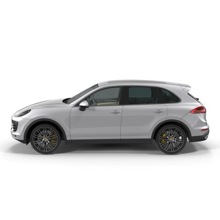 3D Porsche Cayenne Turbo S 2015 model