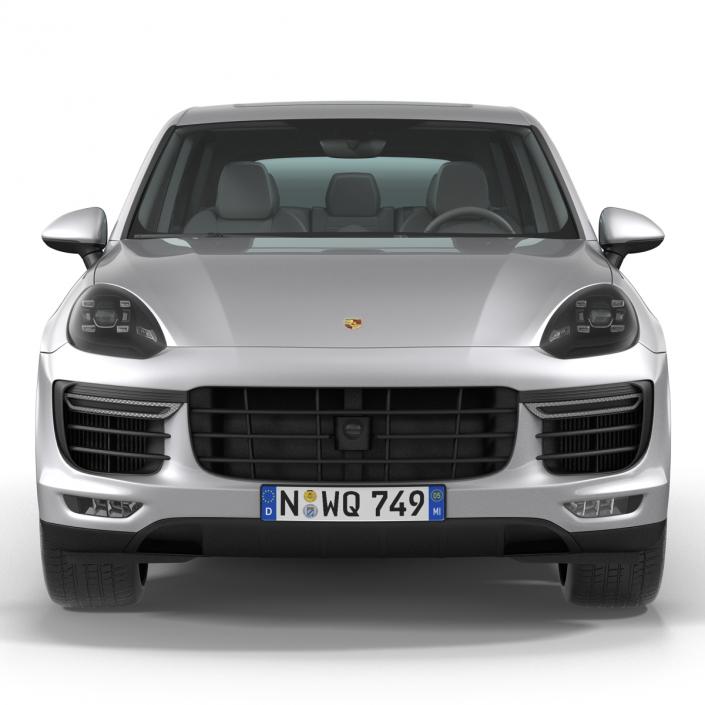 3D Porsche Cayenne Turbo S 2015 model