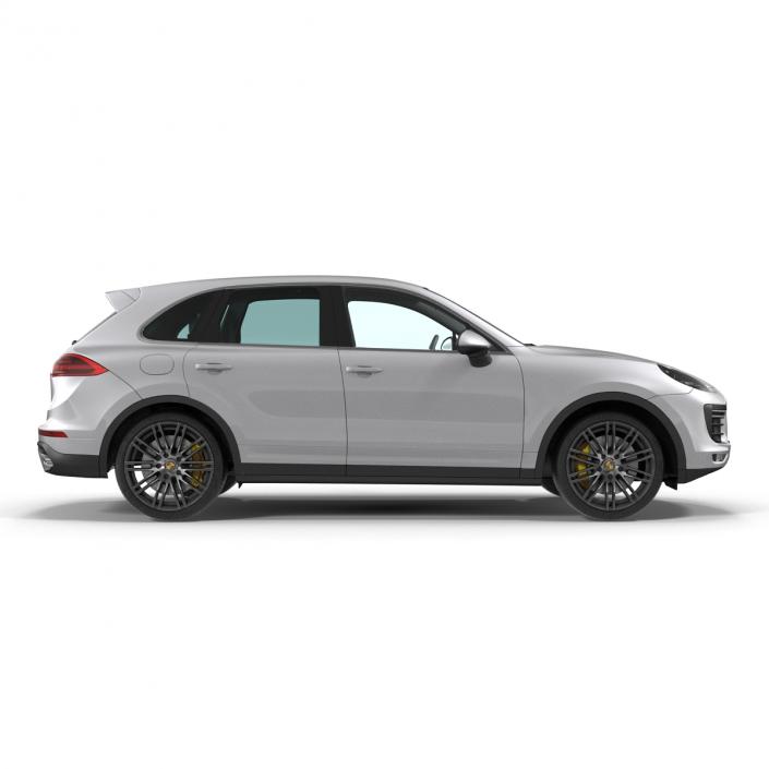 3D Porsche Cayenne Turbo S 2015 model