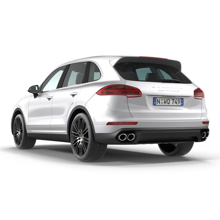 3D Porsche Cayenne Turbo S 2015 model