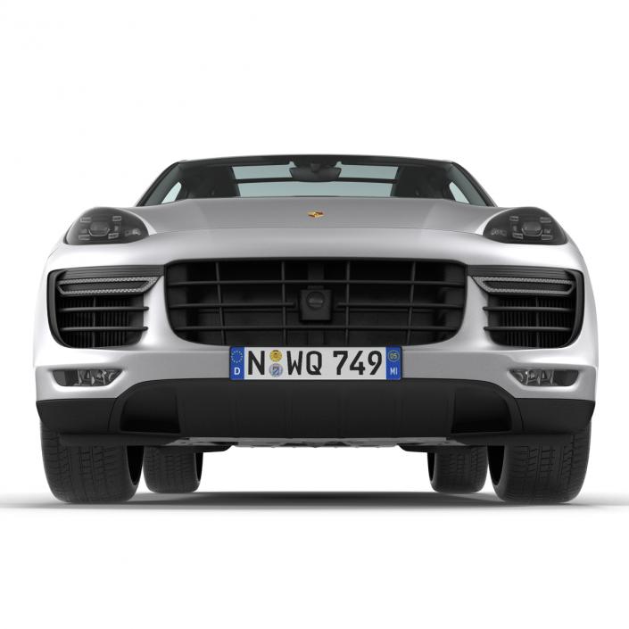 3D Porsche Cayenne Turbo S 2015 model