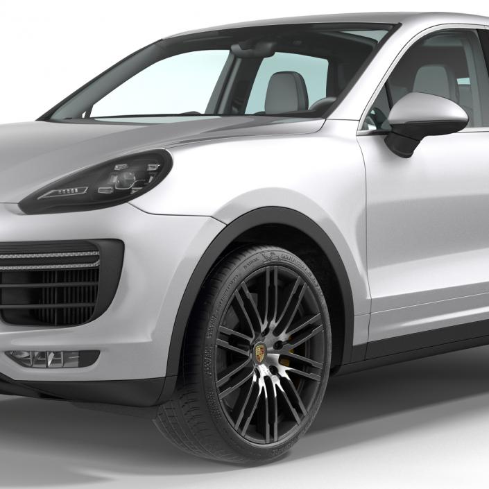 3D Porsche Cayenne Turbo S 2015 model