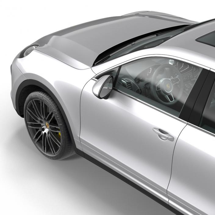 3D Porsche Cayenne Turbo S 2015 model