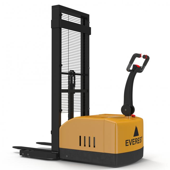 3D model Electric Walkie Stacker Yellow