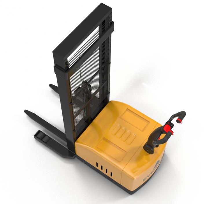 3D model Electric Walkie Stacker Yellow