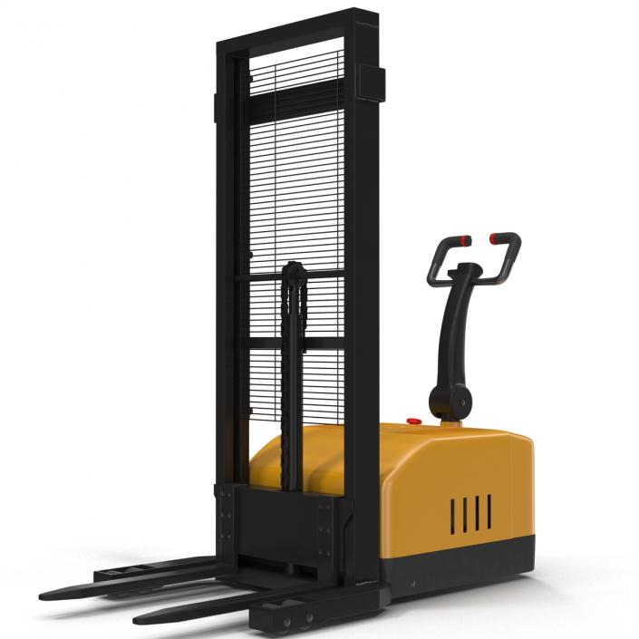 3D model Electric Walkie Stacker Yellow