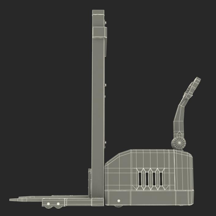 3D model Electric Walkie Stacker Yellow