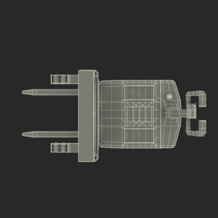 3D model Electric Walkie Stacker Yellow