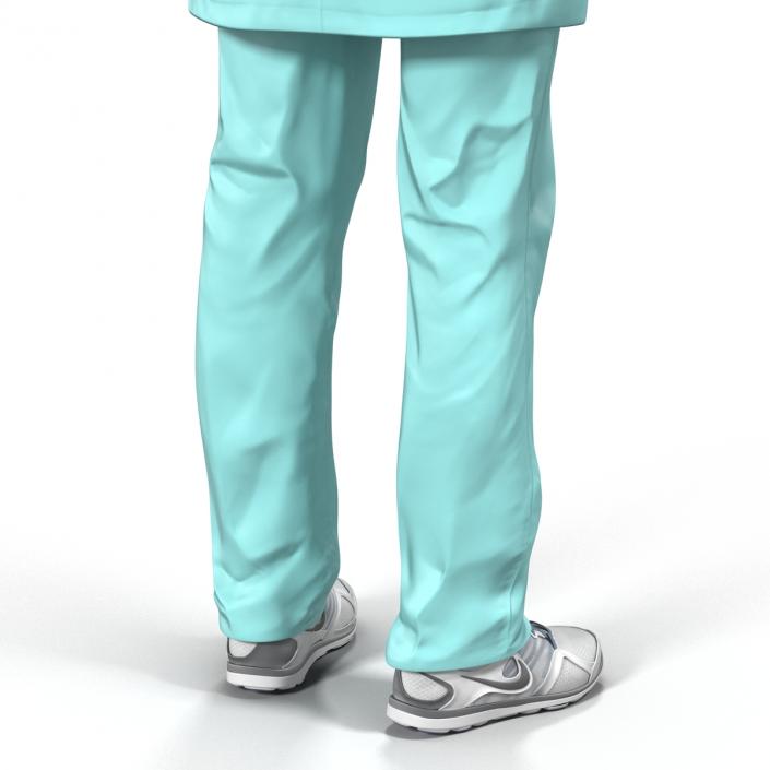 3D model Female Surgeon Dress