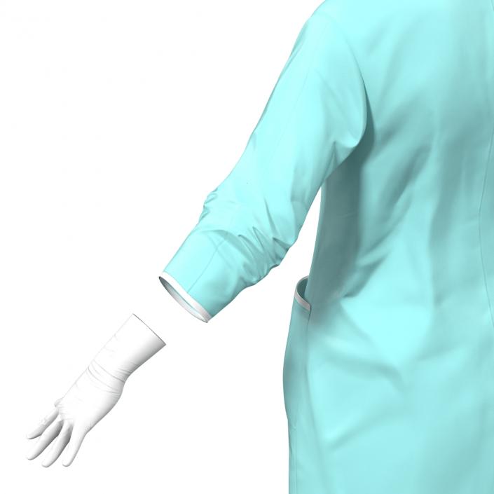 Female Surgeon Dress 2 3D