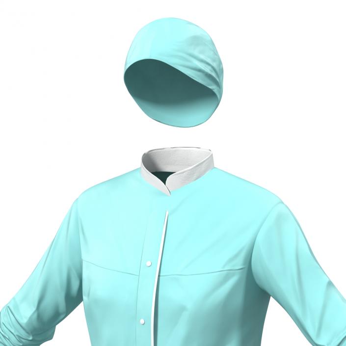 Female Surgeon Dress 3 3D