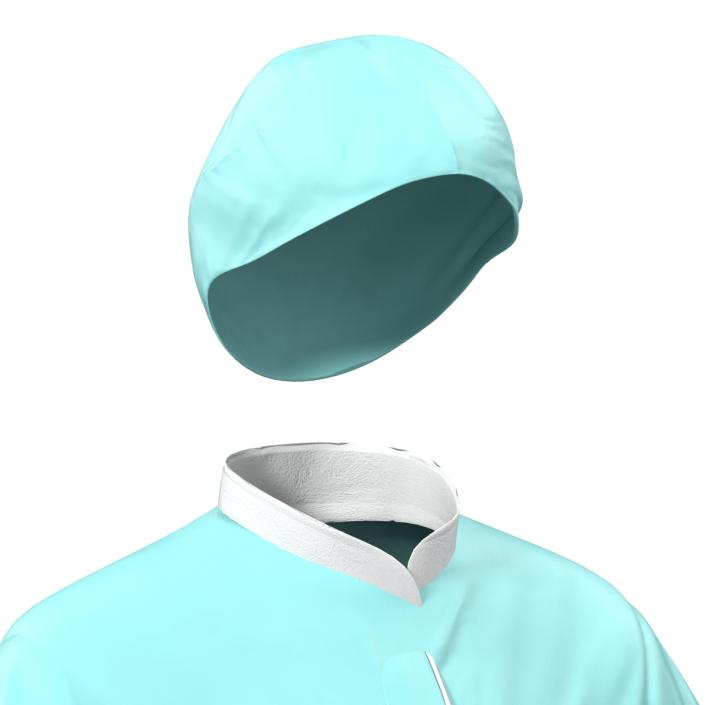 Female Surgeon Dress 3 3D