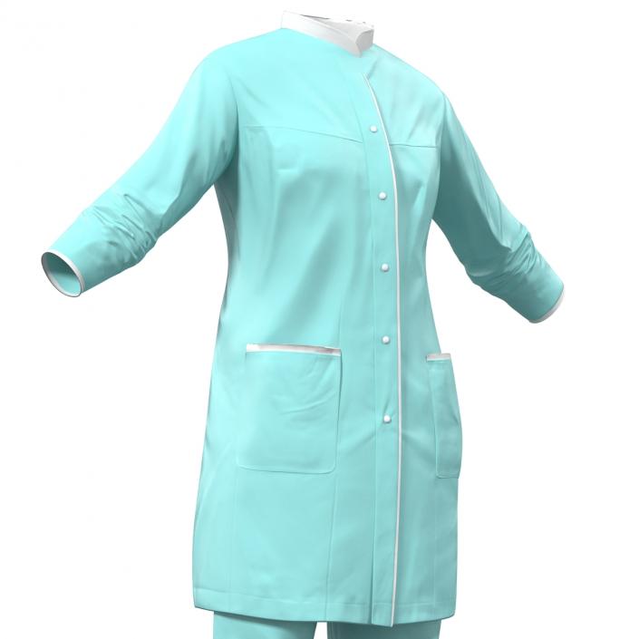 Female Surgeon Dress 3 3D