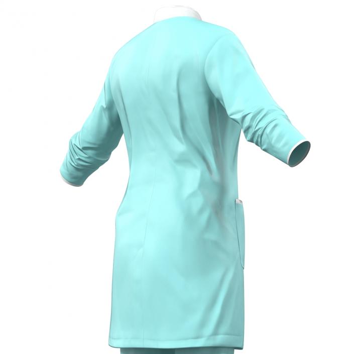 Female Surgeon Dress 3 3D