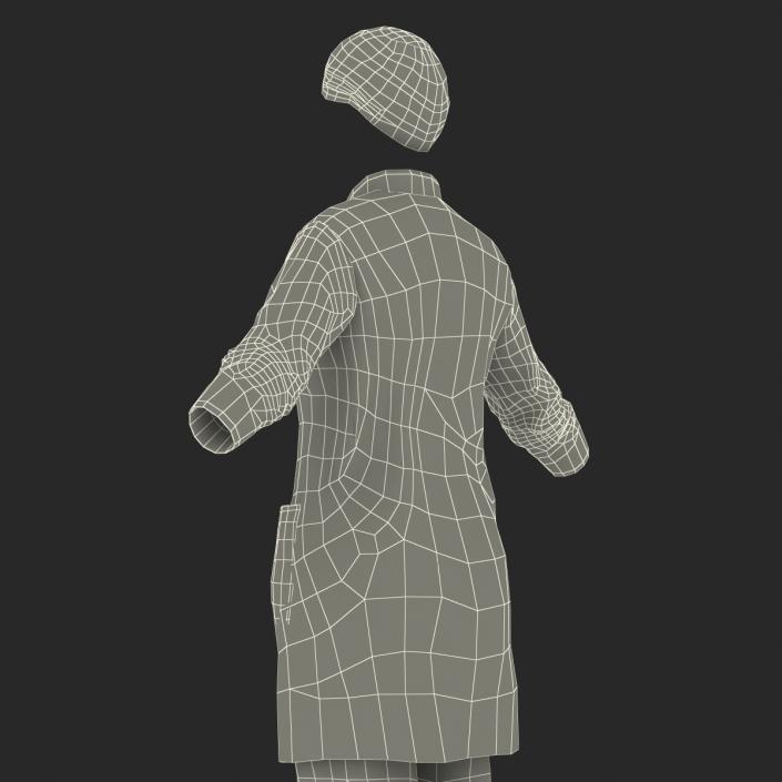 Female Surgeon Dress 3 3D