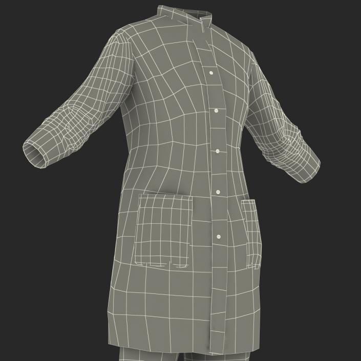 Female Surgeon Dress 3 3D