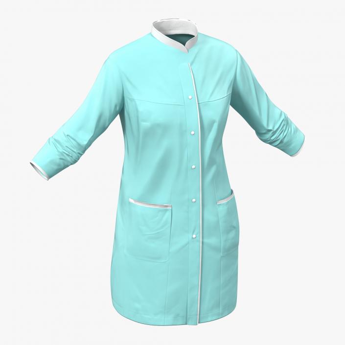 Female Surgeon Dress 5 3D