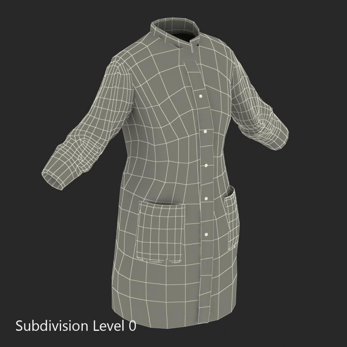 Female Surgeon Dress 5 3D