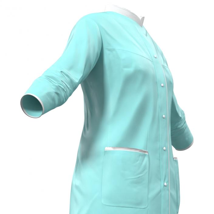 Female Surgeon Dress 5 3D