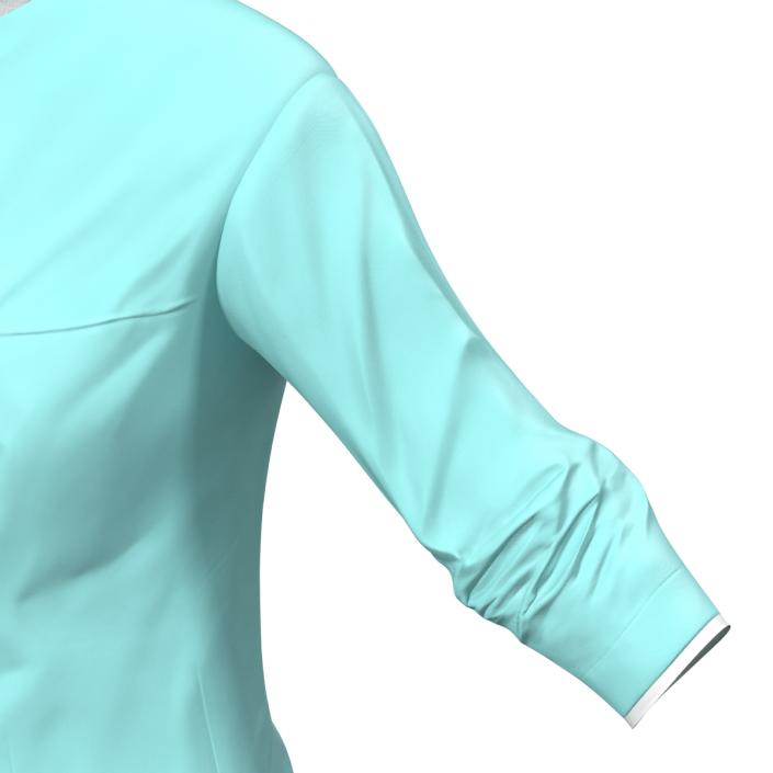 Female Surgeon Dress 5 3D