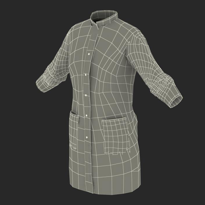 Female Surgeon Dress 5 3D