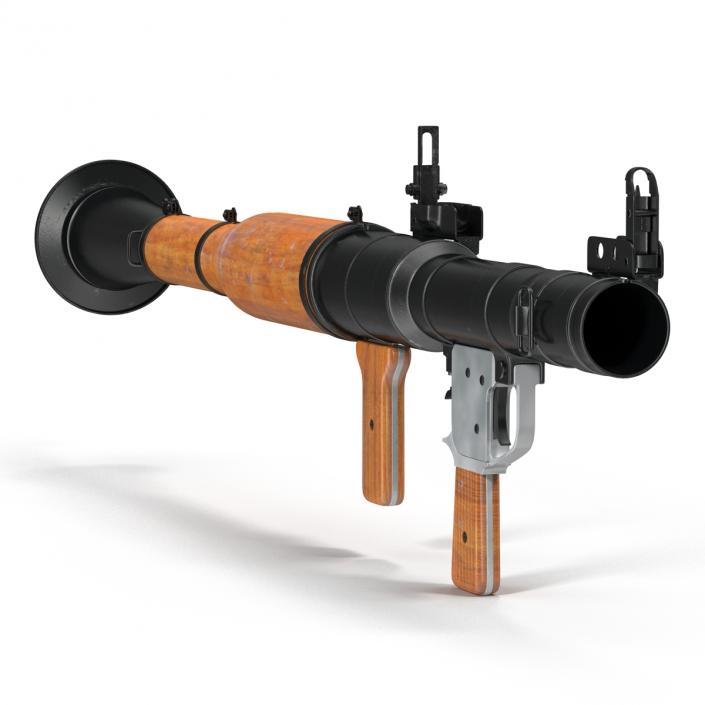 3D Portable Grenade Launcher RPG-7