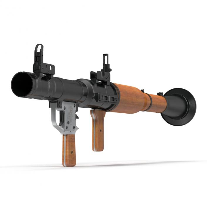 3D Portable Grenade Launcher RPG-7