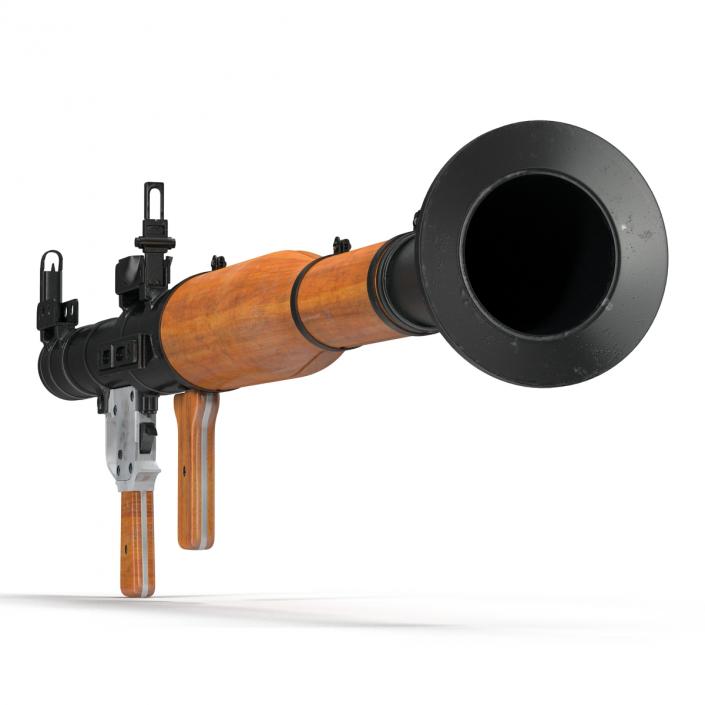 3D Portable Grenade Launcher RPG-7