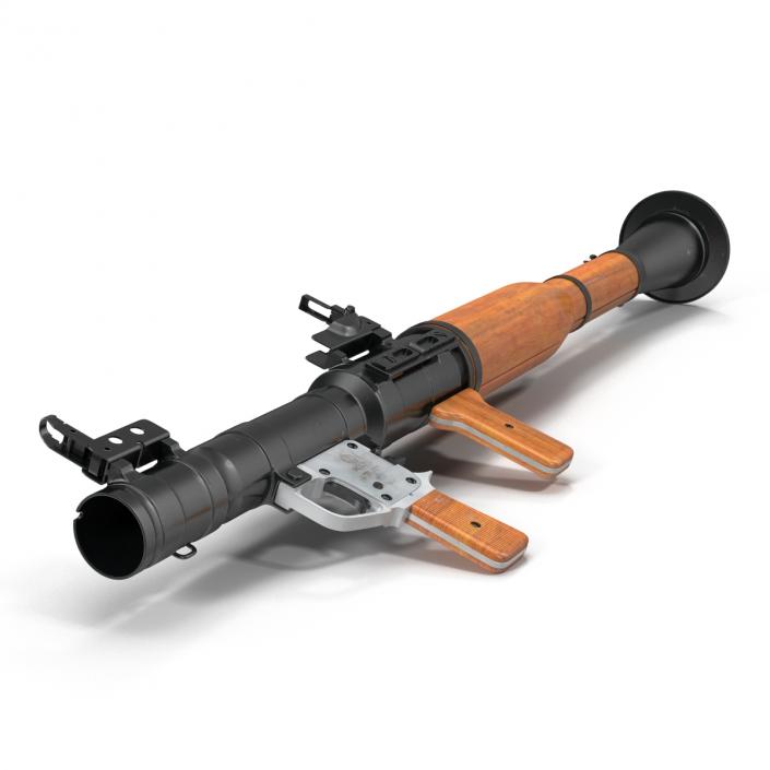 3D Portable Grenade Launcher RPG-7