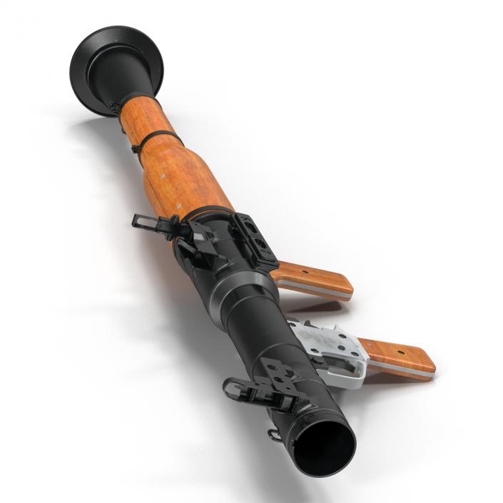 3D Portable Grenade Launcher RPG-7