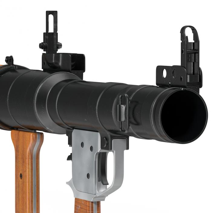 3D Portable Grenade Launcher RPG-7