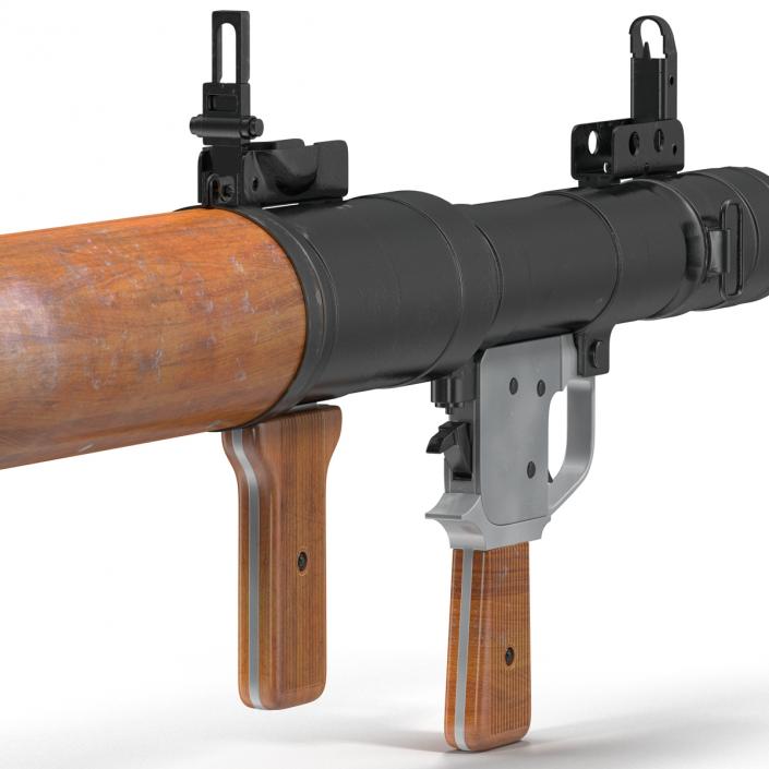 3D Portable Grenade Launcher RPG-7