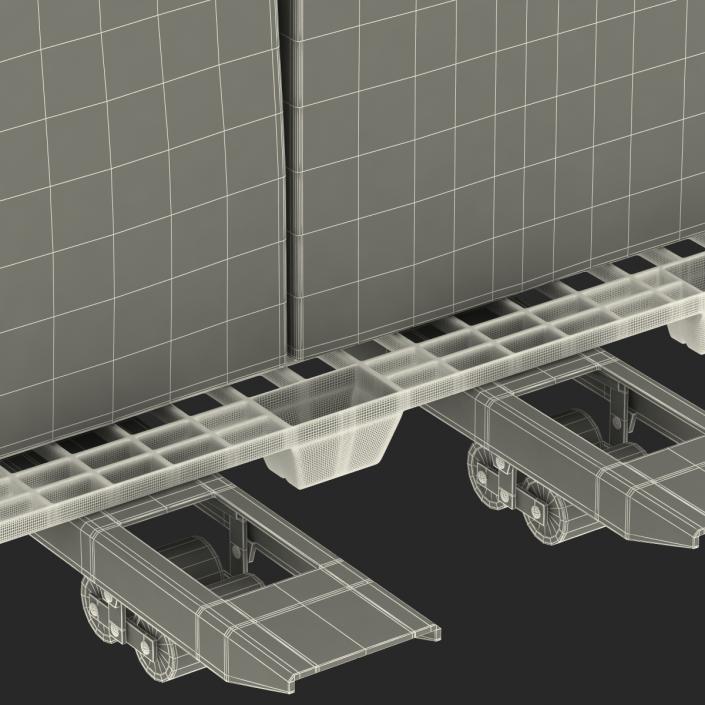 3D Pallet Jack and Plastic Pallet 2 3D Models Set