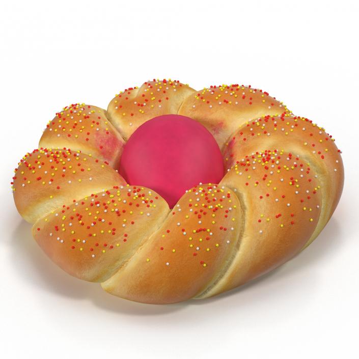 Easter Bread 3D