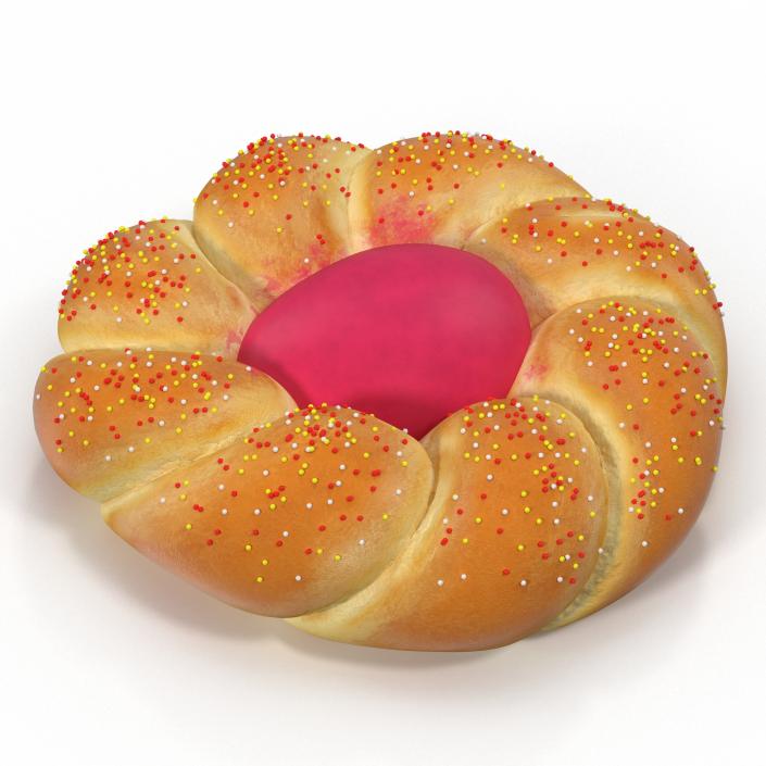 Easter Bread 3D