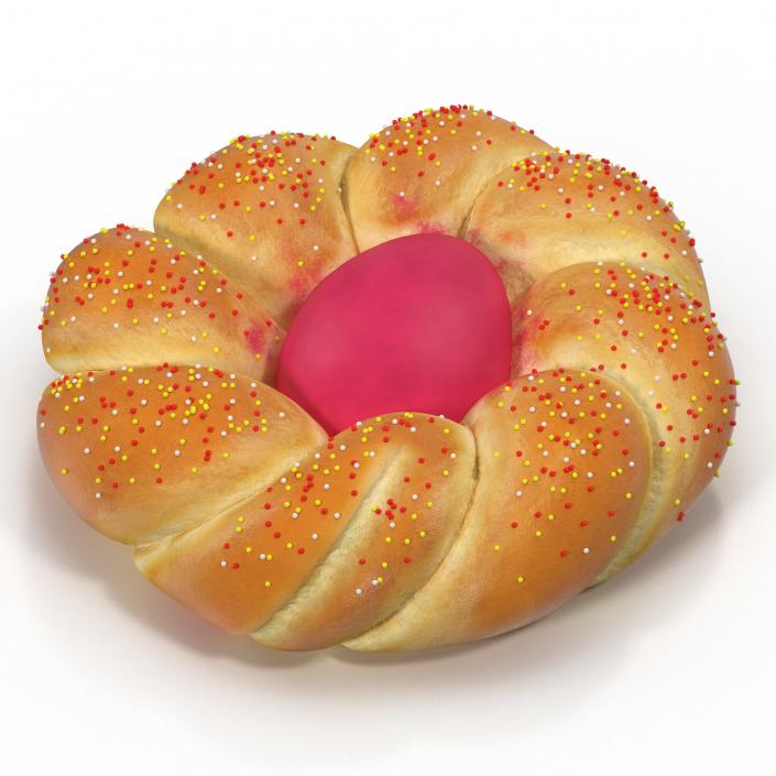 Easter Bread 3D