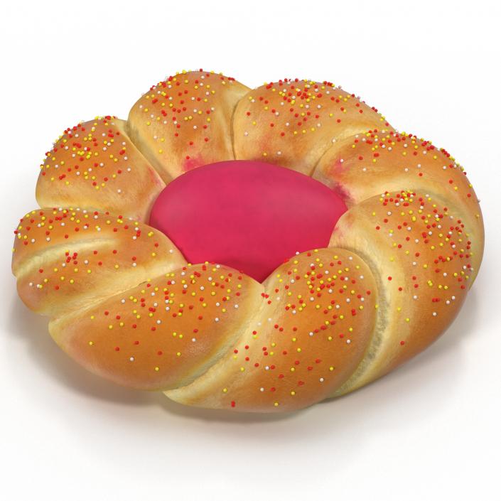 Easter Bread 3D