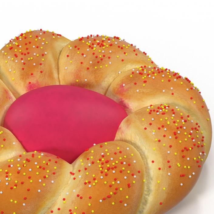 Easter Bread 3D