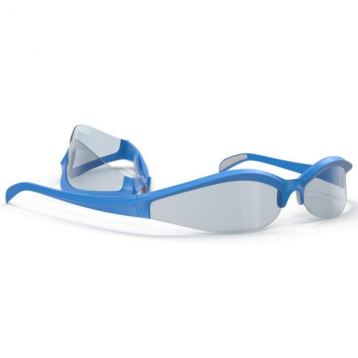 Sport Glasses 3 3D Models Set 3D model