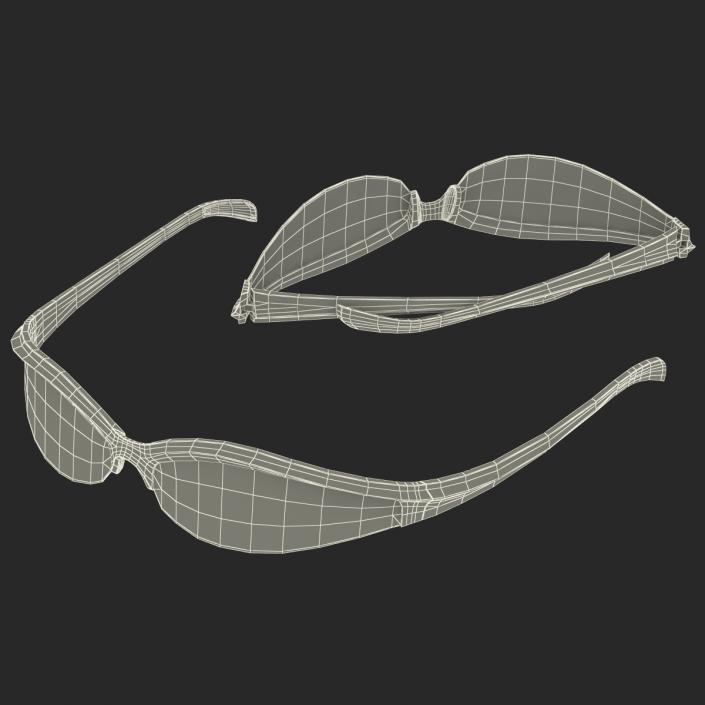 Sport Glasses 3 3D Models Set 3D model