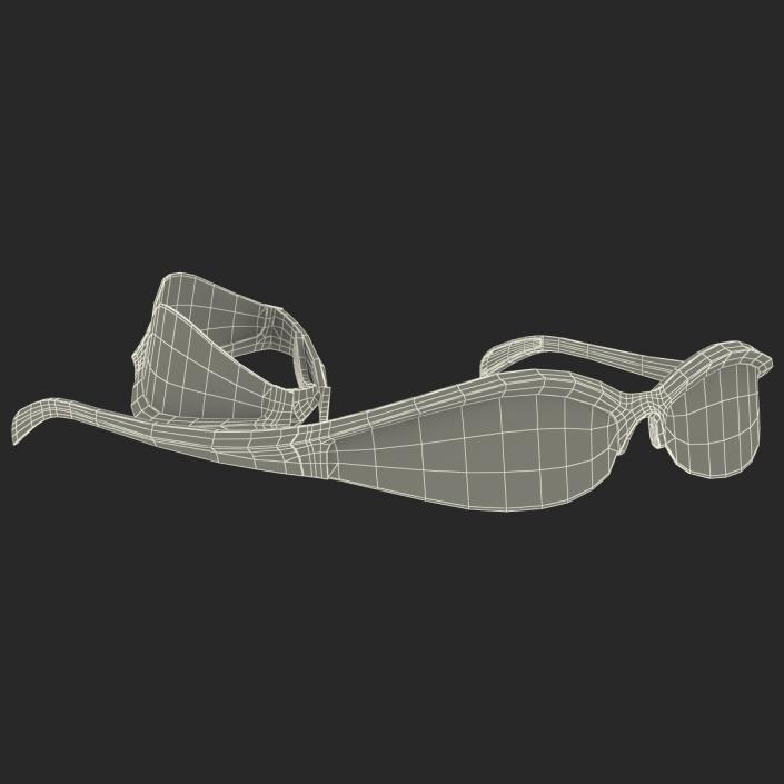 Sport Glasses 3 3D Models Set 3D model